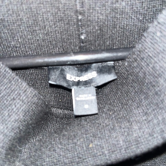 Express Black Off Shoulder Top - Picture 2 of 2